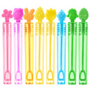 72Pcs Easter Mini Bubble Wands, 8 Assorted Colors 9 Styles Bubble Wands