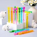 72Pcs Easter Mini Bubble Wands, 8 Assorted Colors 9 Styles Bubble Wands