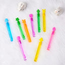 72Pcs Easter Mini Bubble Wands, 8 Assorted Colors 9 Styles Bubble Wands