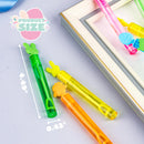 72Pcs Easter Mini Bubble Wands, 8 Assorted Colors 9 Styles Bubble Wands