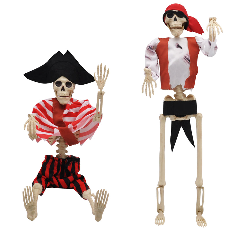 Skeleton With Costume (priate Red)