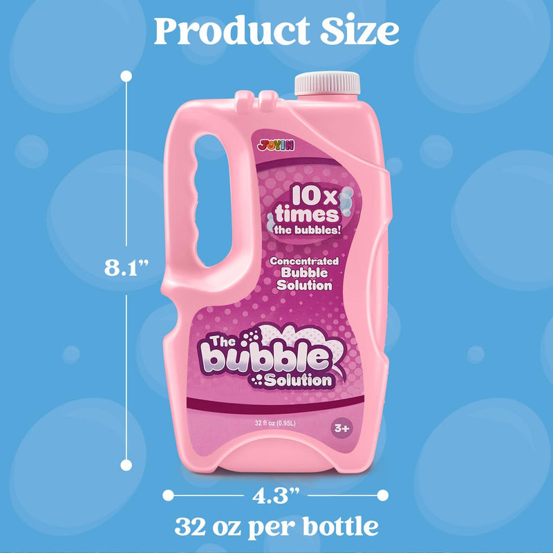 32 oz Bubble Solution Refills (up to 2.5 Gallon) Big Bubble Solution