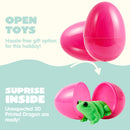 12Pcs Prefilled Easter Eggs with 3D Mini Animals