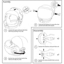 Astronaut Helmet for Kids with Movable Visor