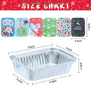 36 Pcs Christmas Cookie Tins with Lids for Gift Giving