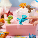 24 Pcs Valentine's Day Cards with Dinosaur Toys