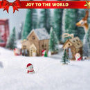 2Pcs Christmas Snow Blanket Roll for Christmas Decoration