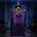 72” Halloween Hanging Witch Decorations Outdoor