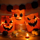 3 PCS Halloween Candy Pumpkin Buckets