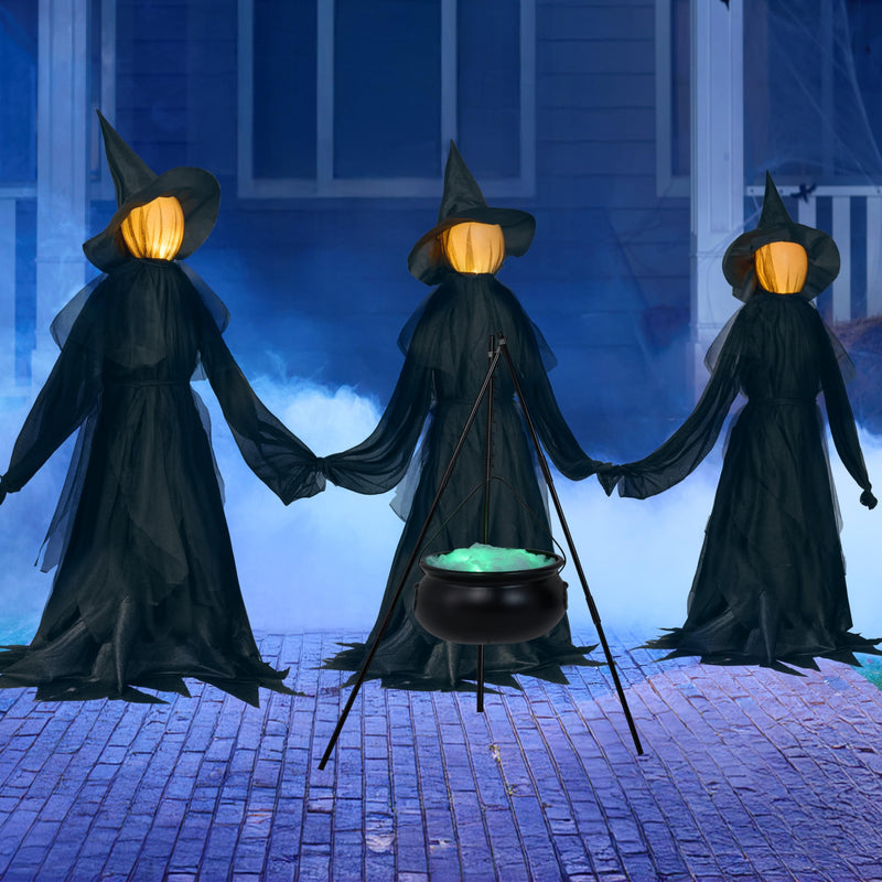 5 FT Halloween Witch Decorations Outdoor