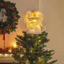 9'' Angel Christmas Tree Topper with Lights