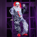 Halloween Hanging Swinging Animatronic Clown