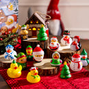24 Days Christmas Advent Calendar Rubber Ducky Bath Toys