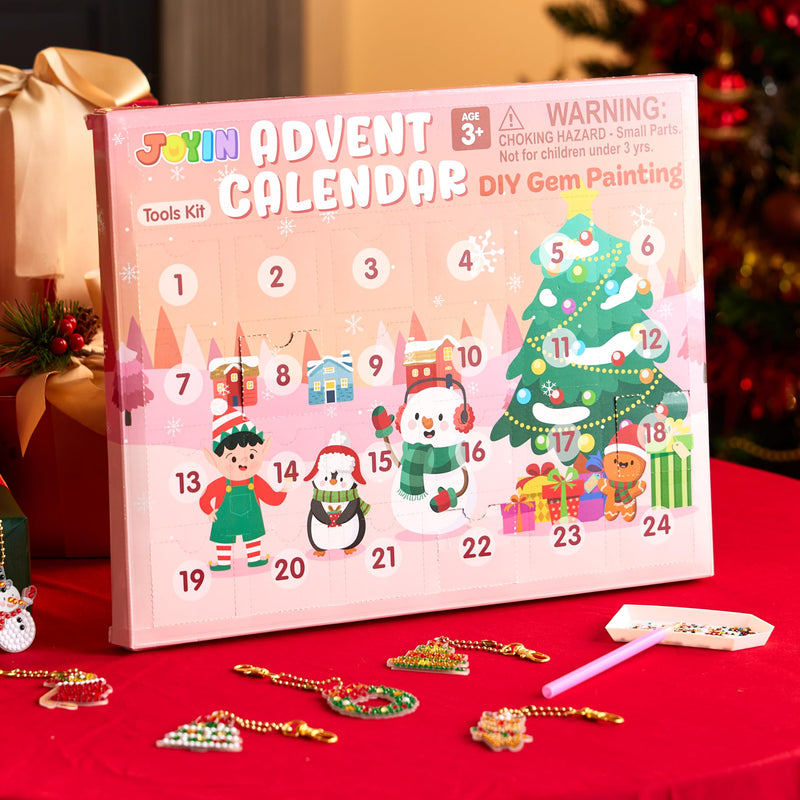 Christmas Advent Calendar Gem Painting Kit