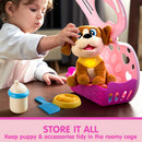 Play Puppy Toy with Carrier & Accessories for Toddlers