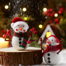 Christmas Build Your Snowman Craft Kit, 12 Pack DIY Snowman Craft Kit