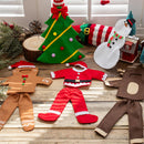 5 Pcs Christmas Doll Costume Set