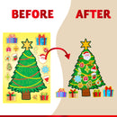 48 Pcs Christmas Sticker Sheets, Christmas Craft Supplies for Kids
