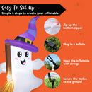 6FT Halloween Inflatables Ghost Outdoor Decorations
