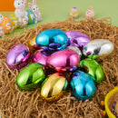 48PCS 3.15" Metallic Easter Eggs for Easter Hunt