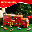 24 Days Christmas Advent Calendar Pull Back Vehicles