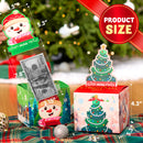 4PCS Christmas Money Box for Cash Gift Pull