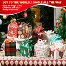36 PCS Christmas Goody Gift Boxes with Bow