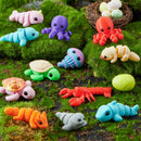 12Pcs Prefilled Easter Eggs with Mini Sea Animals