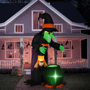 7FT Halloween Witch Animated Inflatable Decoration