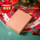 12PCS 17" x 13" x 4" Christmas Large Gift Boxes with Lids for Presents