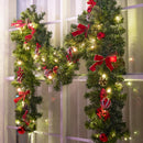 9FT Christmas Garland with Lights