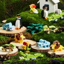 28Pcs Animal Building Blocks with Kids Valentines Cards