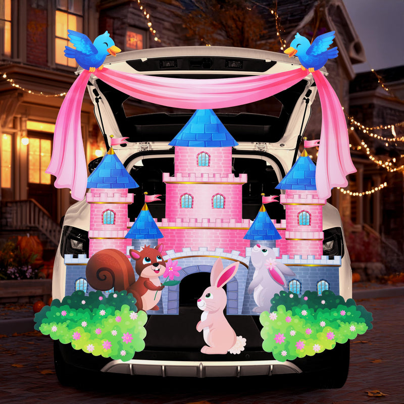 Castle Theme Halloween Trunk or Treat Car Decorations Kit
