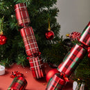 10in Christmas No Snap Party Favor (Plaid)