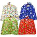 8 Piece Christmas Jumbo Holiday Gift Bags