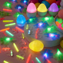 80 Pcs Glow-in-the-Dark Easter Eggs with Toys for Kids Egg Hunt, Party Favors & Class Prizes