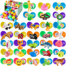 80Pcs Toys and Stickers Prefilled Easter Eggs