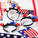 3Pcs Patriotic LED Headbands