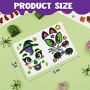 36 Pcs Halloween Pumpkin Face Stickers