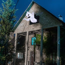 Joiedomi 4.5FT Halloween Inflatable Window Ghost with LED