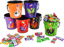 Halloween Steel Bucket, 12 Pcs