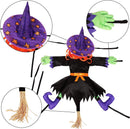 44" Crashing Witch Into Tree with Sign