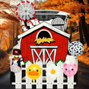Halloween Trunk Or Treat Car Decorations Kit, Farm House