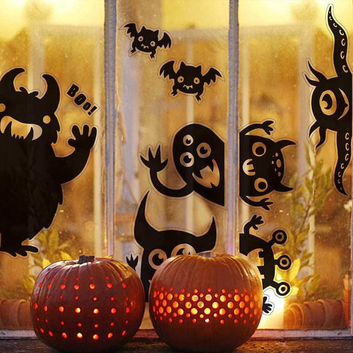 monsters inc halloween decorations Halloween Window Clings ( Monster)