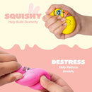 JOYIN 12 Pack Easter Eggs Squishy Toys  Animal Theme Slow Rising Stress Relief Egg Balls