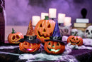 Halloween Pumpkin Light Up Decoration Combo Set, 5 Pack