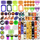 Halloween Prefilled Skull Bucket with Party Favors, 24 Pcs