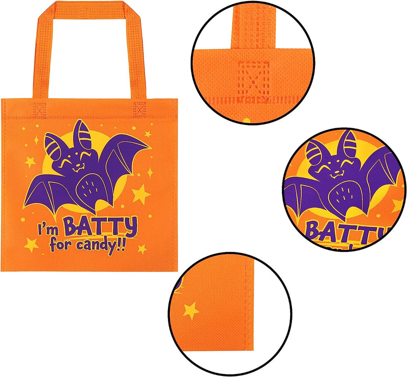 Non-Woven Trick-or-Treat Bags, 32 Pcs