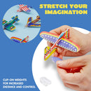 72Pcs Airplane Gliders Party Favors with Individual Bags