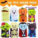 Halloween Die-Cut Gift Bags, 36 pcs